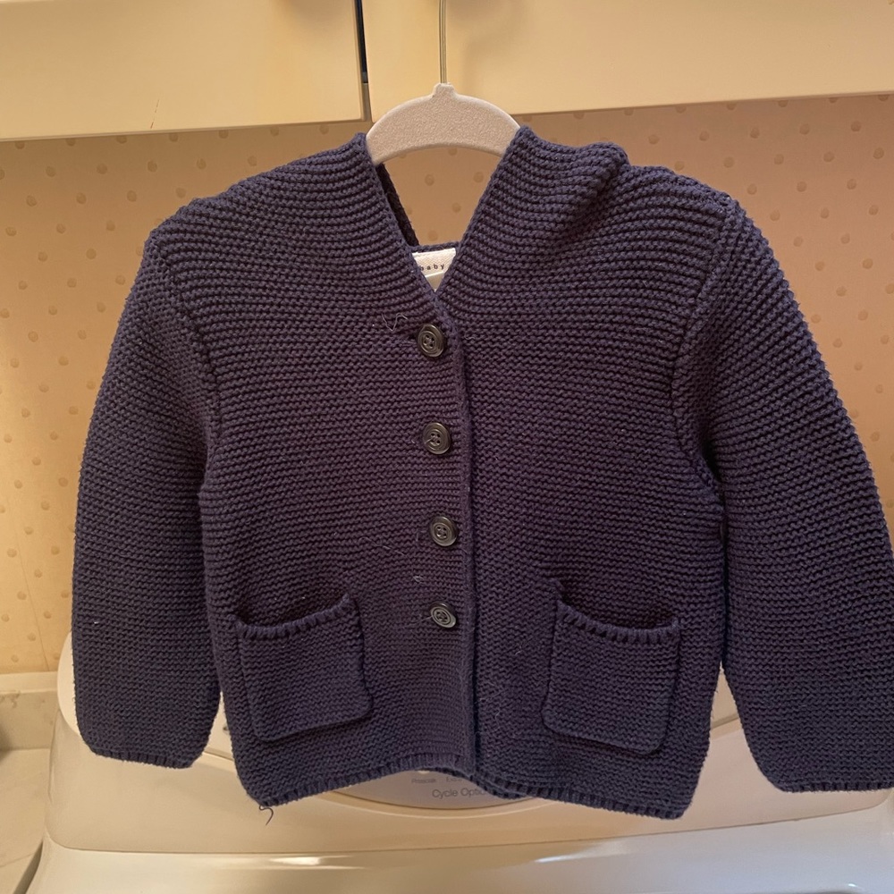 Navy blue kids sweater for sale. Perfect condition.